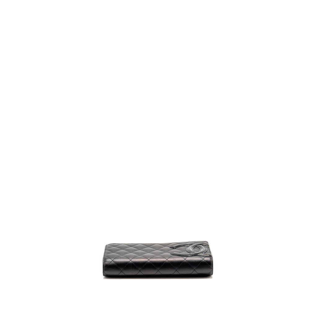 Chanel Cambon Wallet on Chain Calfskin Black SHW