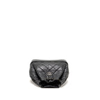 Chanel Gabrielle Backpack Aged Calfskin/Shiny Calfskin Black Multicolour HARDWARE