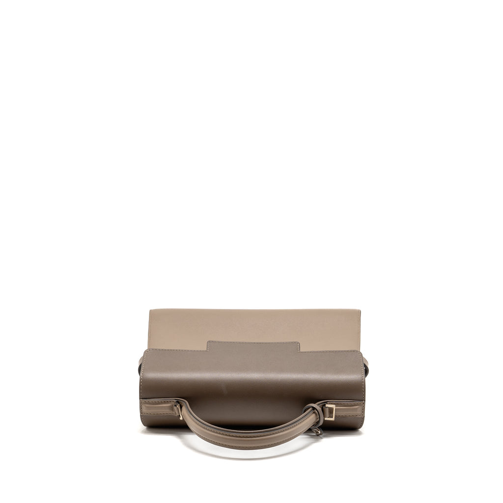 Delvaux tempete calfskin grey SHW