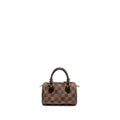 Louis Vuitton nano speedy Damier ebene GHW