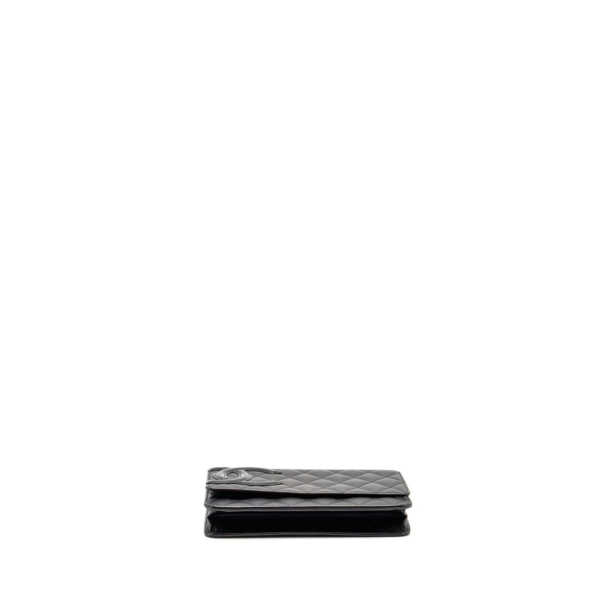 Chanel Cambon Wallet on Chain Calfskin Black SHW