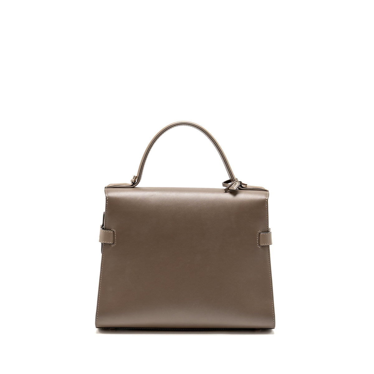 Delvaux tempete calfskin grey SHW