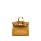 Hermes Birkin 25 Tadelakt Leather Poussiere SHW