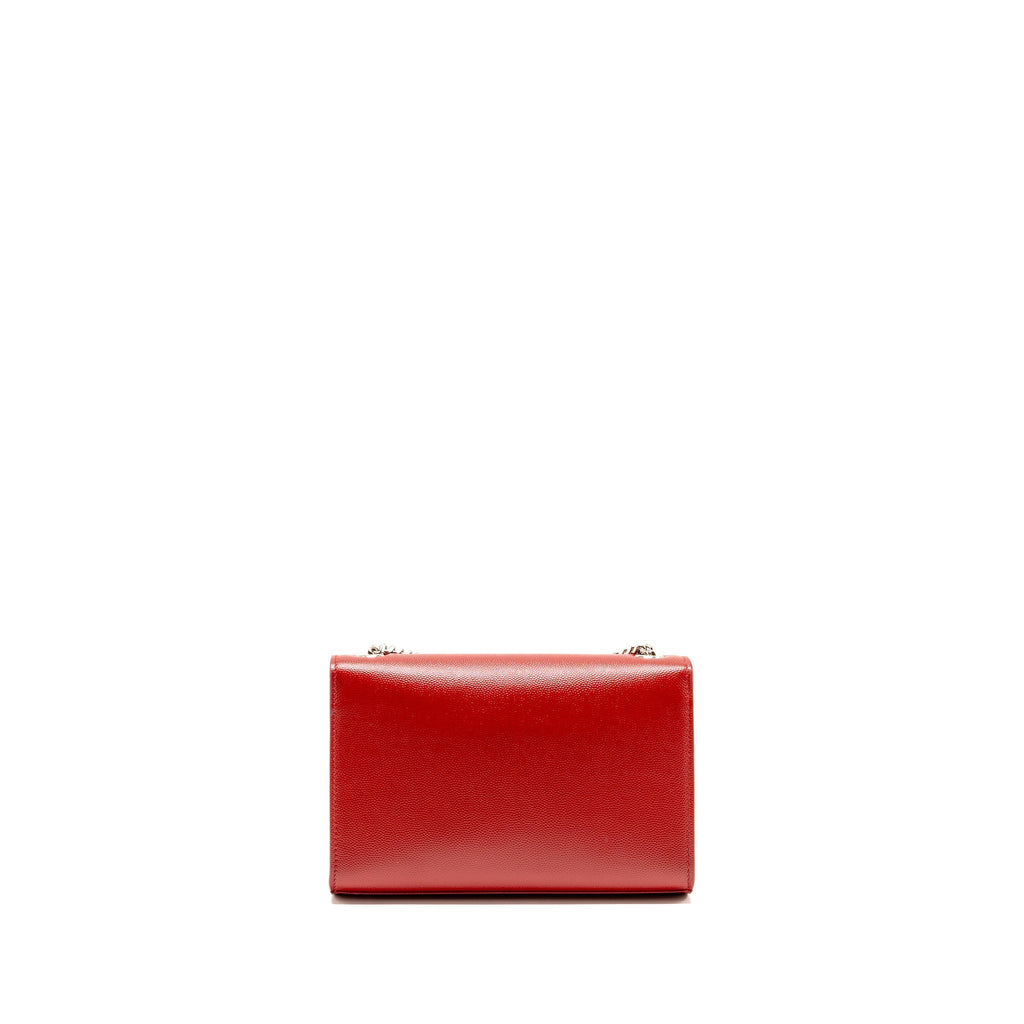 Saint Laurent/YSL Small Tassel Kate Bag Calfskin Red SHW