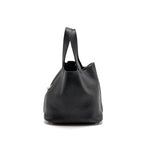 Hermes Picotin 22 Lock Bag Clemence Black SHW