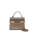 Delvaux tempete calfskin grey SHW
