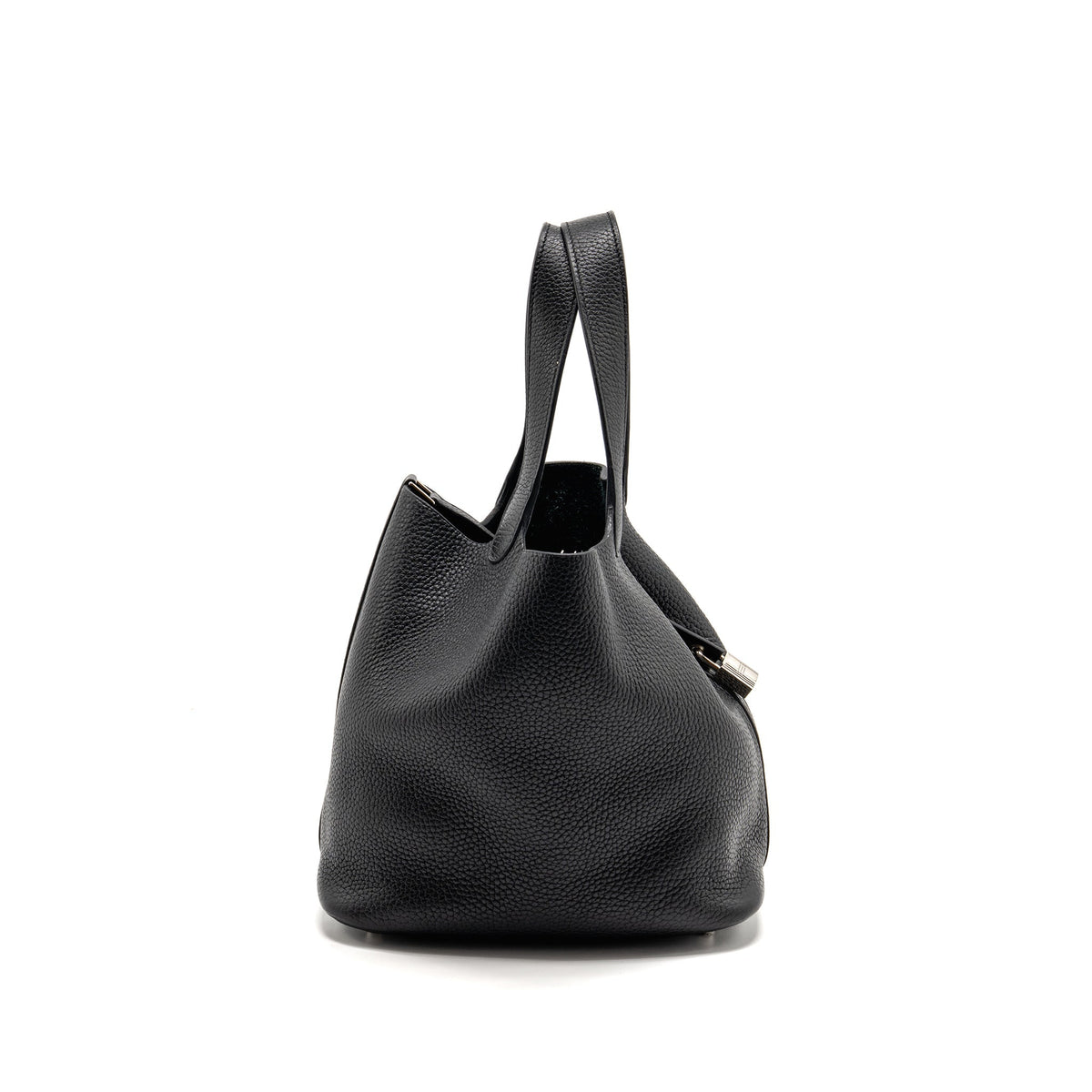 Hermes Picotin 22 Lock Bag Clemence Black SHW