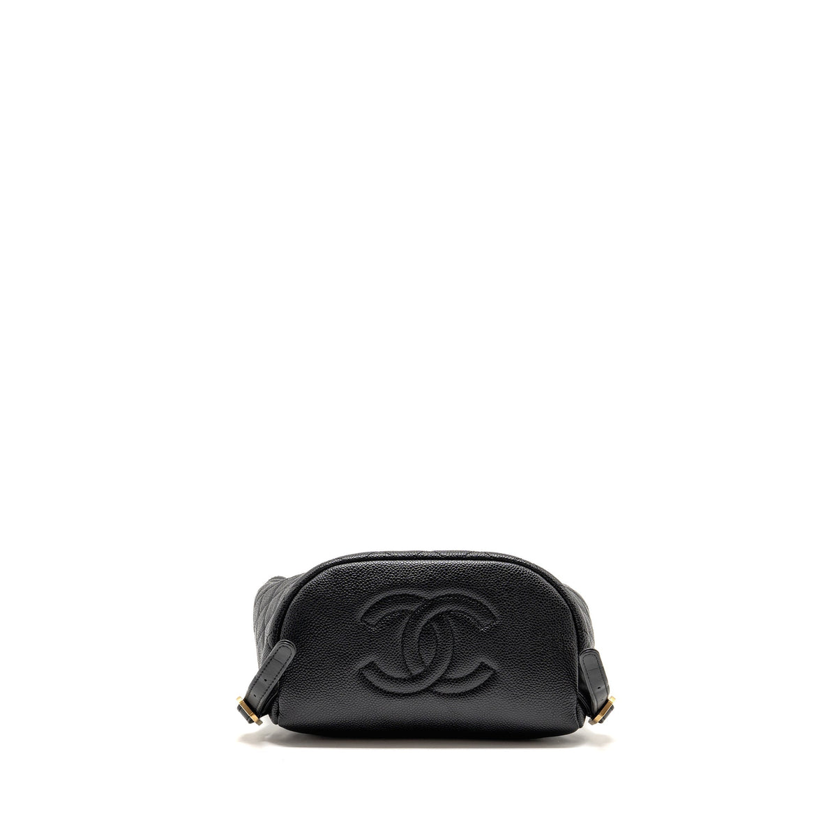 Chanel CC Filigree Backpack Caviar Black GHW