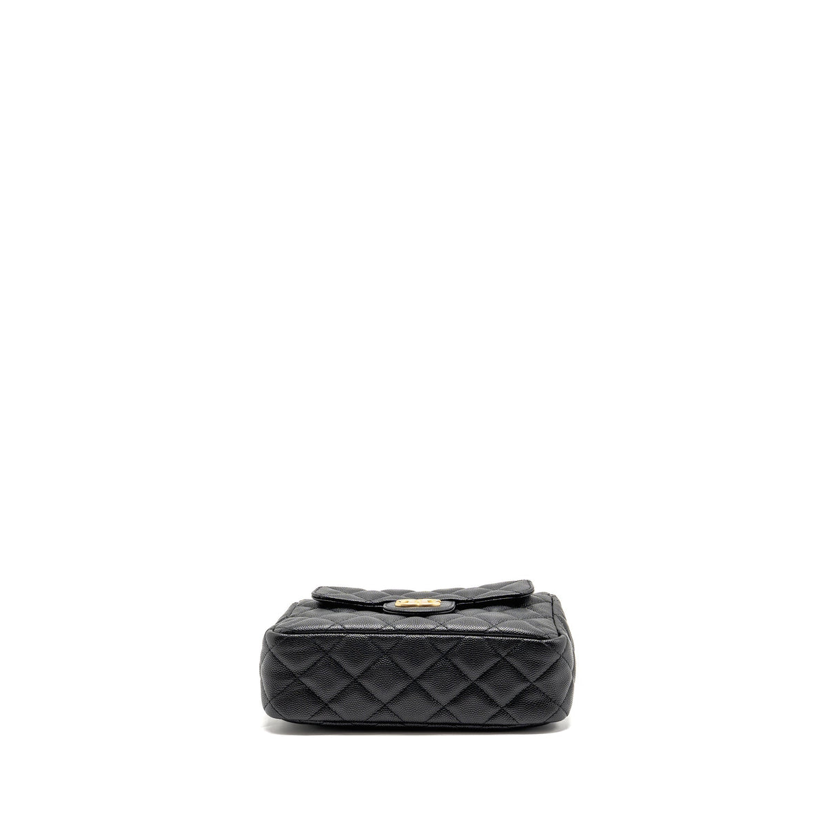 CHANEL SMALL HOBO CROSSBODY BAG CAVIAR BLACK GHW (MICROCHIP)