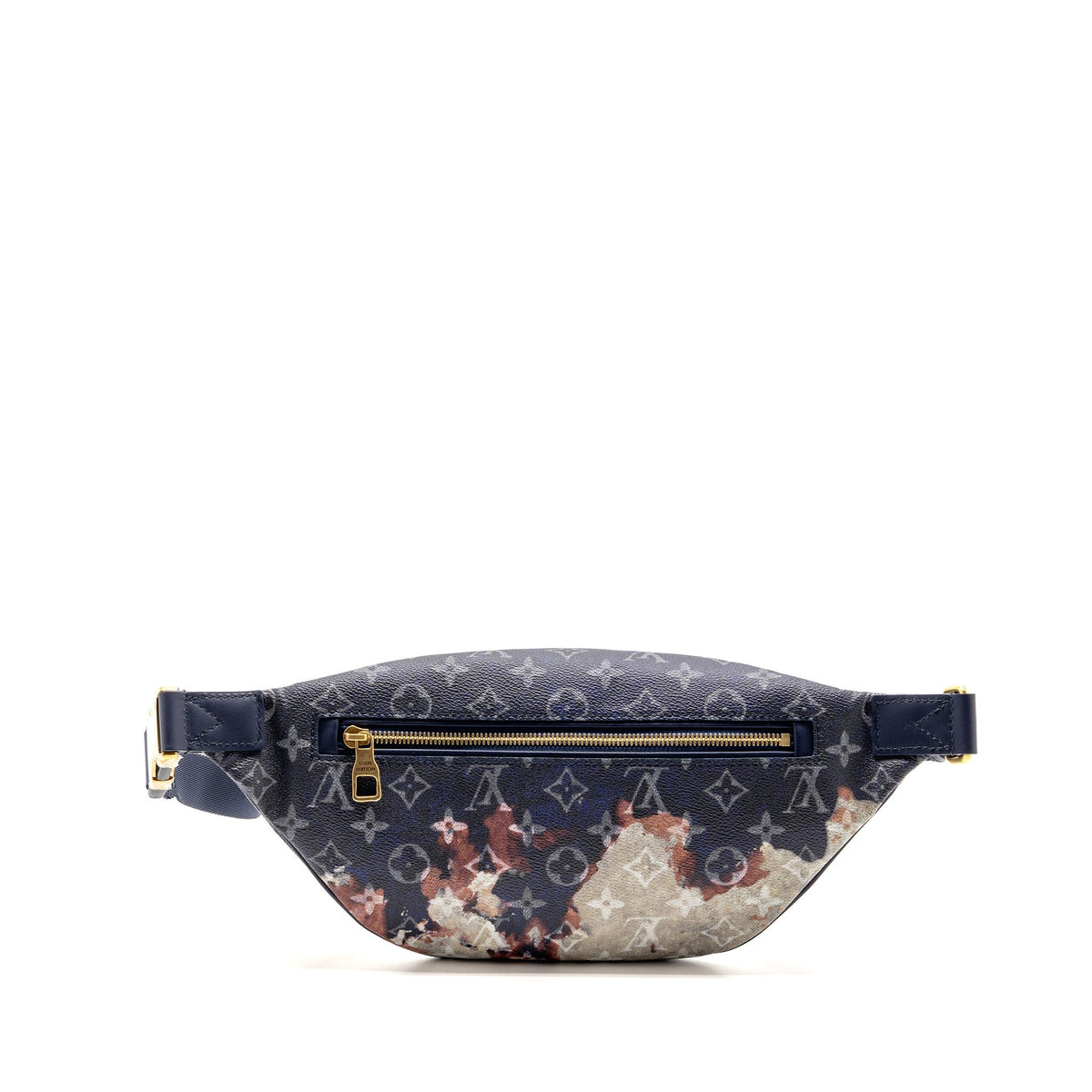 Louis Vuitton Discovery Bumbag PM Monogram Navy / Multicolour GHW