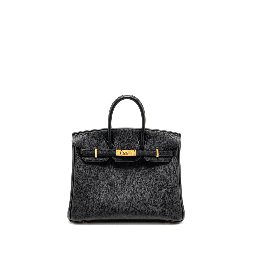 Hermes birkin 25 togo black GHW