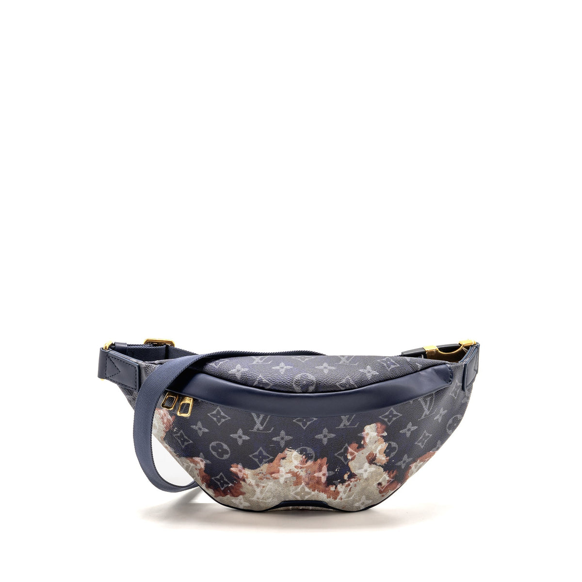 Louis Vuitton Discovery Bumbag PM Monogram Navy / Multicolour GHW
