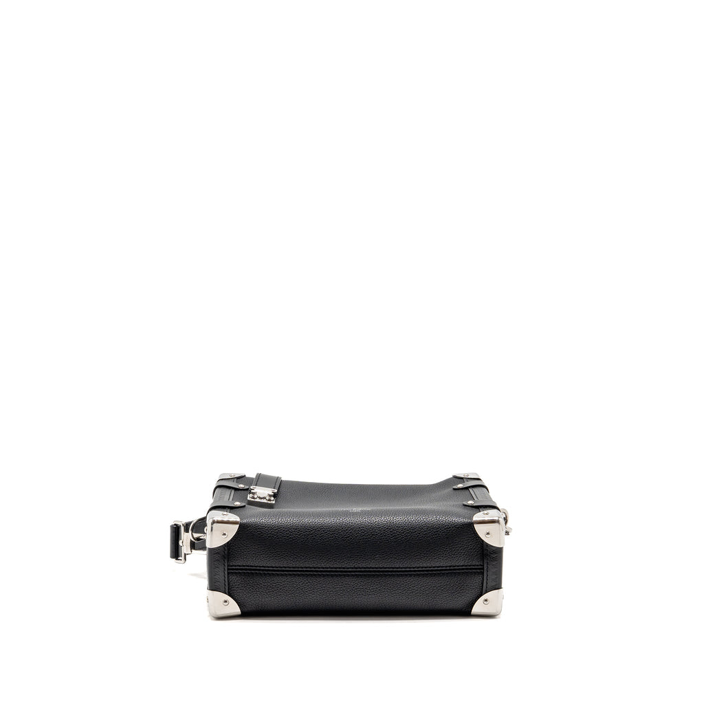 Louis Vuitton side trunk MM calfskin black SHW