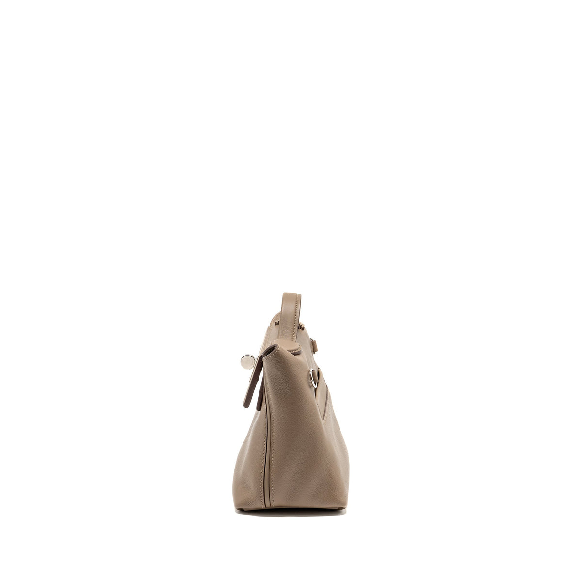 Hermes MINI 24/24 2424-21 BAG Evercolor/Swift Etoupe SHW