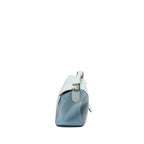 LOEWE SMALL PUZZLE BAG CALFSKIN BLUE/ MULTICOLOUR GHW