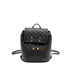 Chanel CC Filigree Backpack Caviar Black GHW