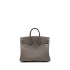 Hermes birkin 25 swift 8F gris etain GHW