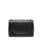 CHANEL MAXI CLASSIC DOUBLE FLAP BAG CAVIAR BLACK GHW