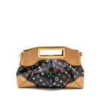 LOUIS VUITTON JUDY MM MONOGRAM CANVAS BLACK/MULTICOLOR GHW