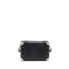 Louis Vuitton side trunk MM calfskin black SHW