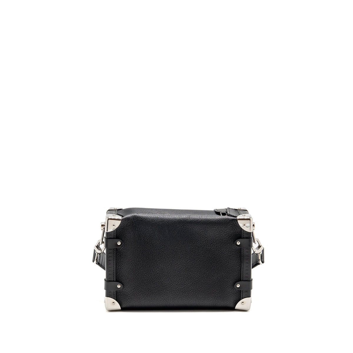 Louis Vuitton side trunk MM calfskin black SHW