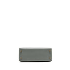 Hermes kelly 25 epsom vert Amande GHW