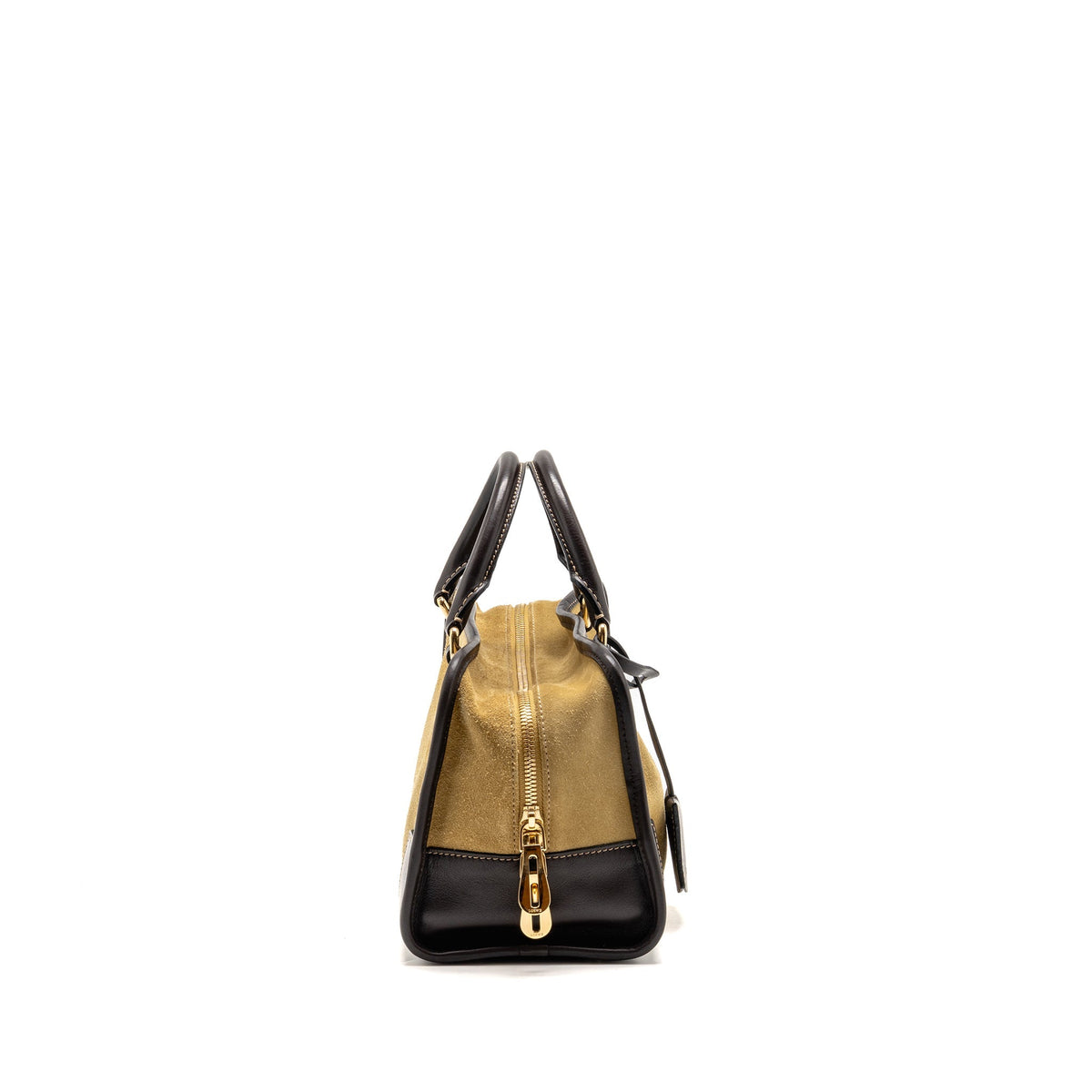 Loewe vintage Amazona 28 suede brown/dark brown GHW