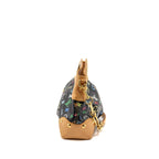 LOUIS VUITTON JUDY MM MONOGRAM CANVAS BLACK/MULTICOLOR GHW