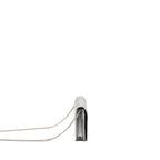 DIOR DIORAMA WALLET ON CHAIN CALFSKIN SILVER SHW