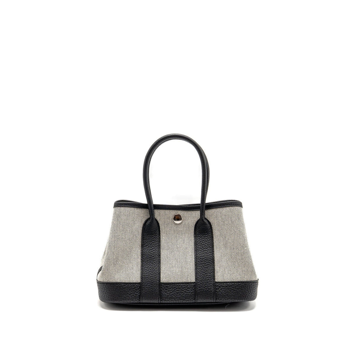 Hermes Neo Garden Party 23 NEGONDA/CANVAS ECRU/NOIR SHW