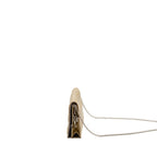 Dior Cannane Quilted Lady Dior Chain Clutch Patent Beige SHW