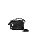 Louis Vuitton side trunk MM calfskin black SHW