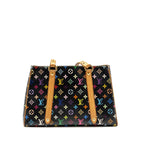 Louis Vuitton Aurelia Shoulder Bag Monogram Canvas Black/ Multicolour GHW