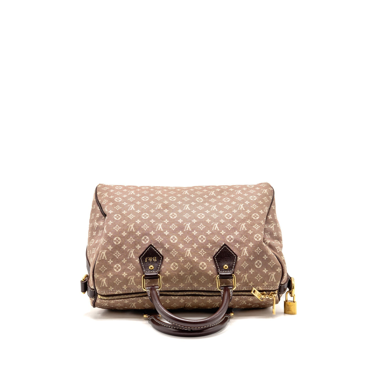 Louis Vuitton Speedy 30 Bandouliere Sepia Monogram Idylle Burgundy GHW