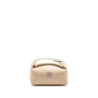 HERMES TROUSSE DE TOILETTE BRIDE A BRAC PM BEIGE SHW