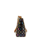 Louis Vuitton Aurelia Shoulder Bag Monogram Canvas Black/ Multicolour GHW