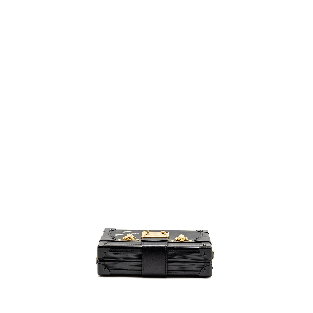 Louis Vuitton Petit Malle epi leather black GHW