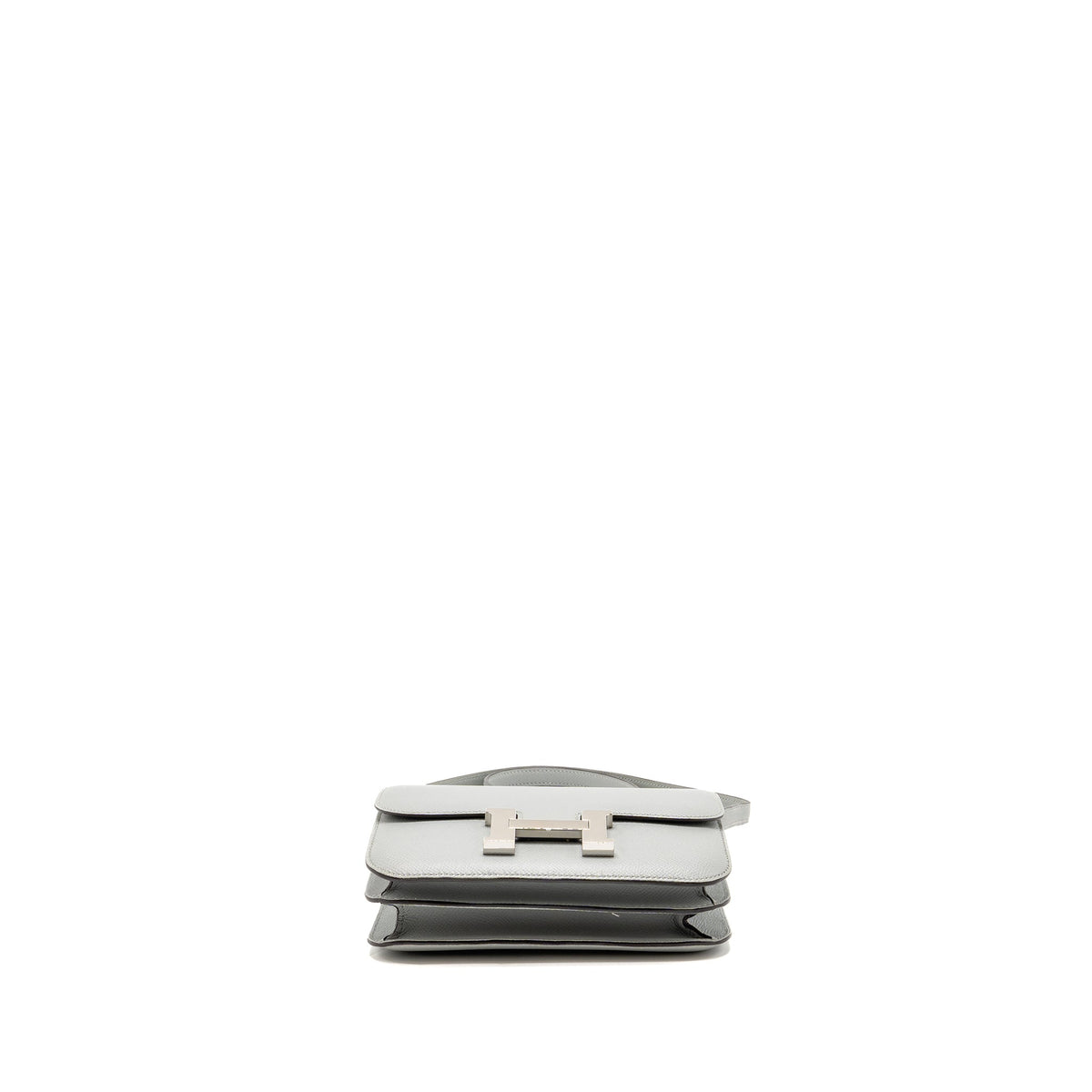 Hermes Mini Constance Epsom Gris Mouette SHW