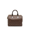 LOUIS VUITTON SPEEDY 25 DAMIER EBENE CANVAS GHW