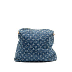 LOUIS VUITTON VINTAGE BAGGY GM SHOULDER BAG MONOGRAM DENIM GHW