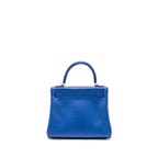 Hermes Kelly 25 Swift Blue Royal SHW