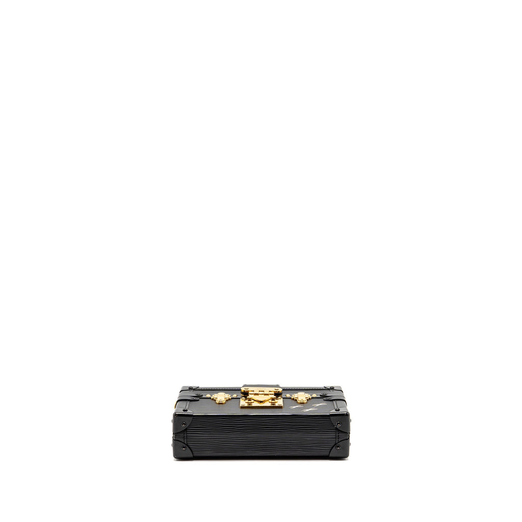 Louis Vuitton Petit Malle epi leather black GHW
