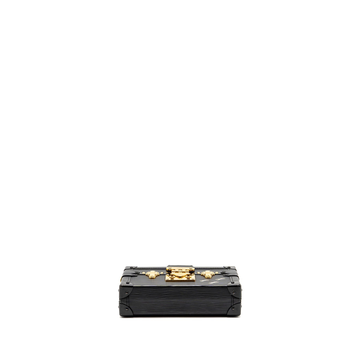 Louis Vuitton Petit Malle epi leather black GHW