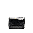 Saint laurent/YSL medium Niki chain bag vintage calfskin so black