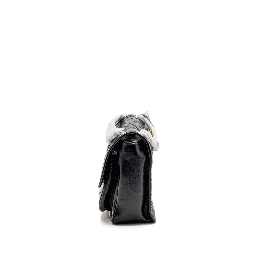 Saint laurent/YSL medium Niki chain bag vintage calfskin so black