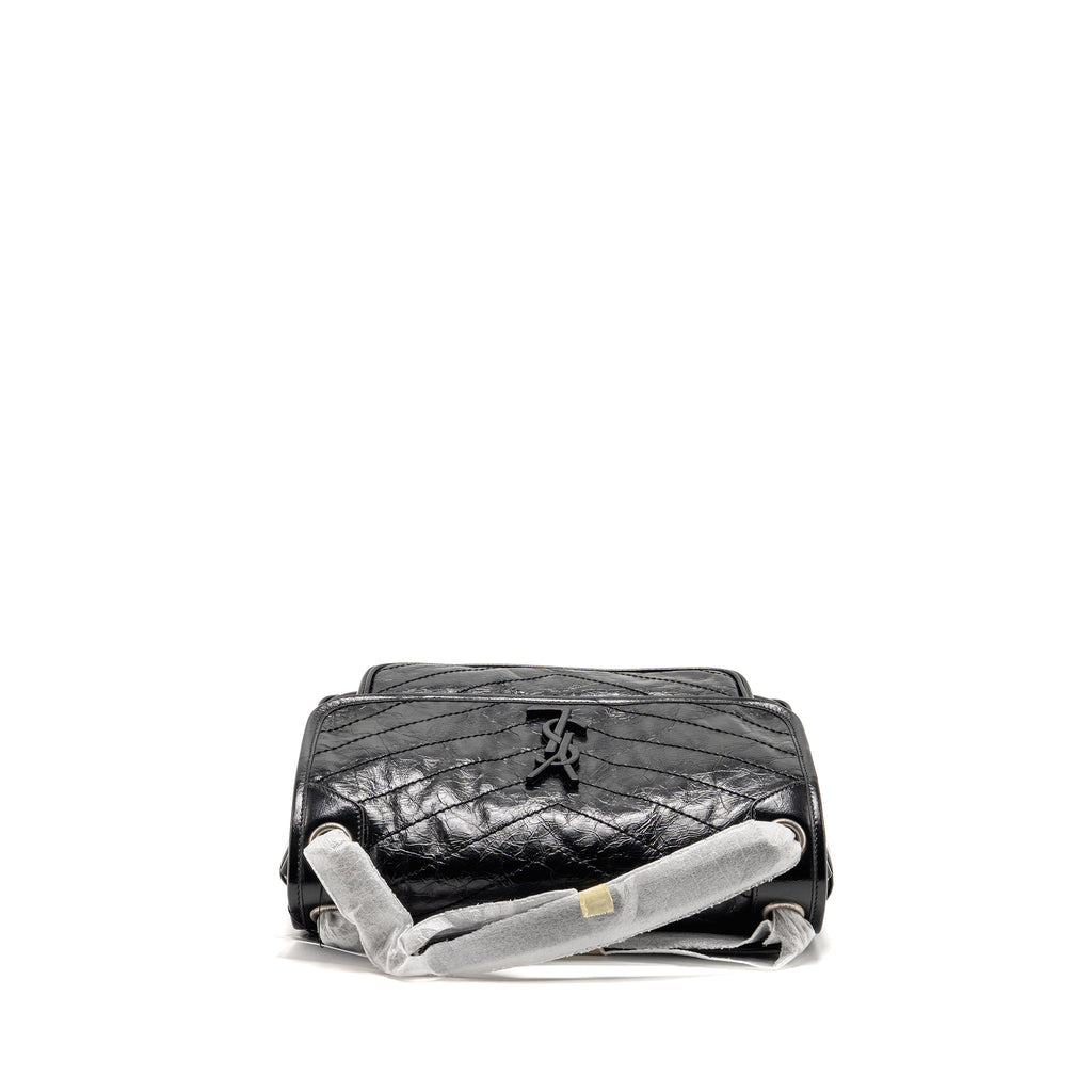 Saint laurent/YSL medium Niki chain bag vintage calfskin so black