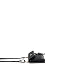 PRADA TRIMMED SAFFIANO PHONE CASE RE-NYLON BLACK SHW