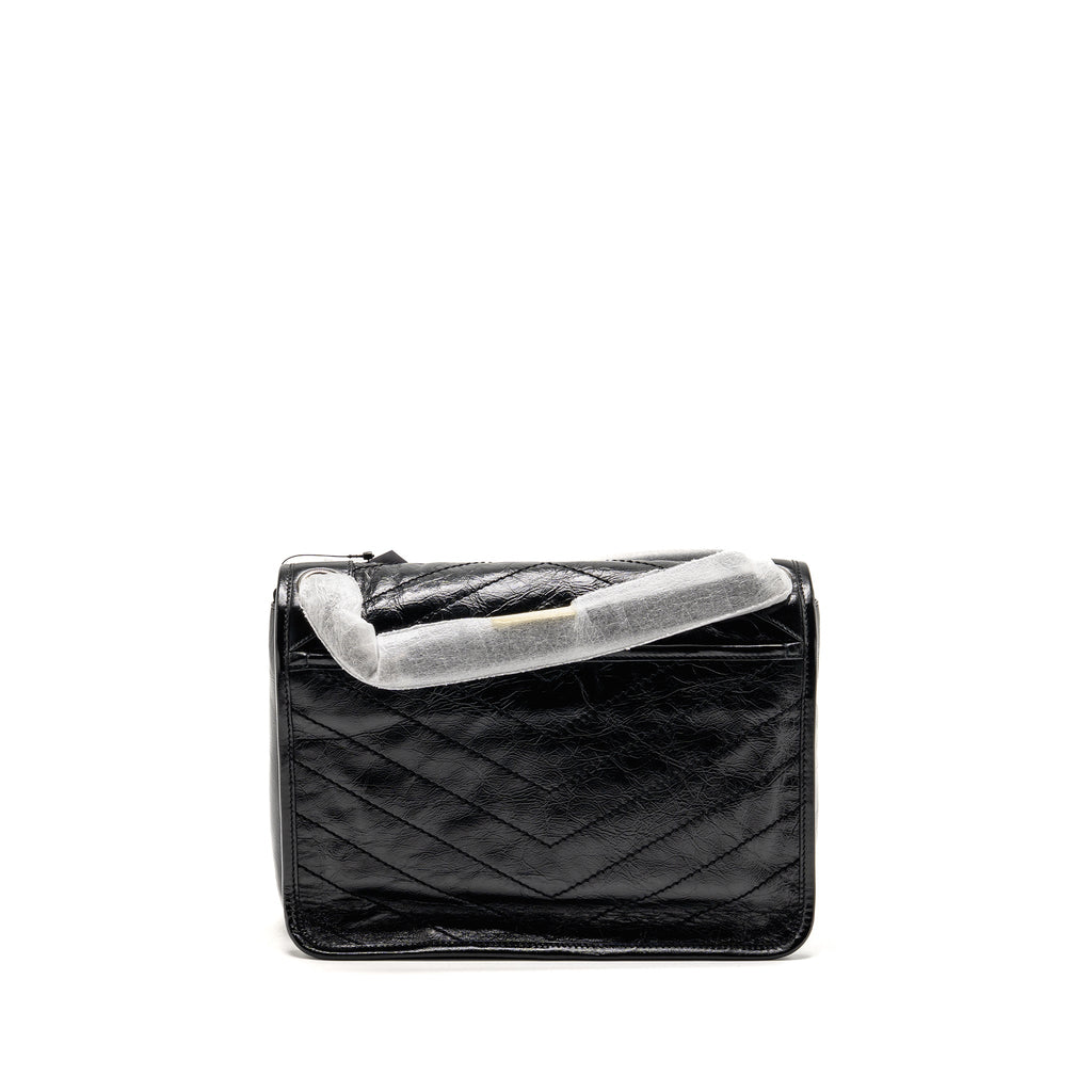 Saint laurent/YSL medium Niki chain bag vintage calfskin so black