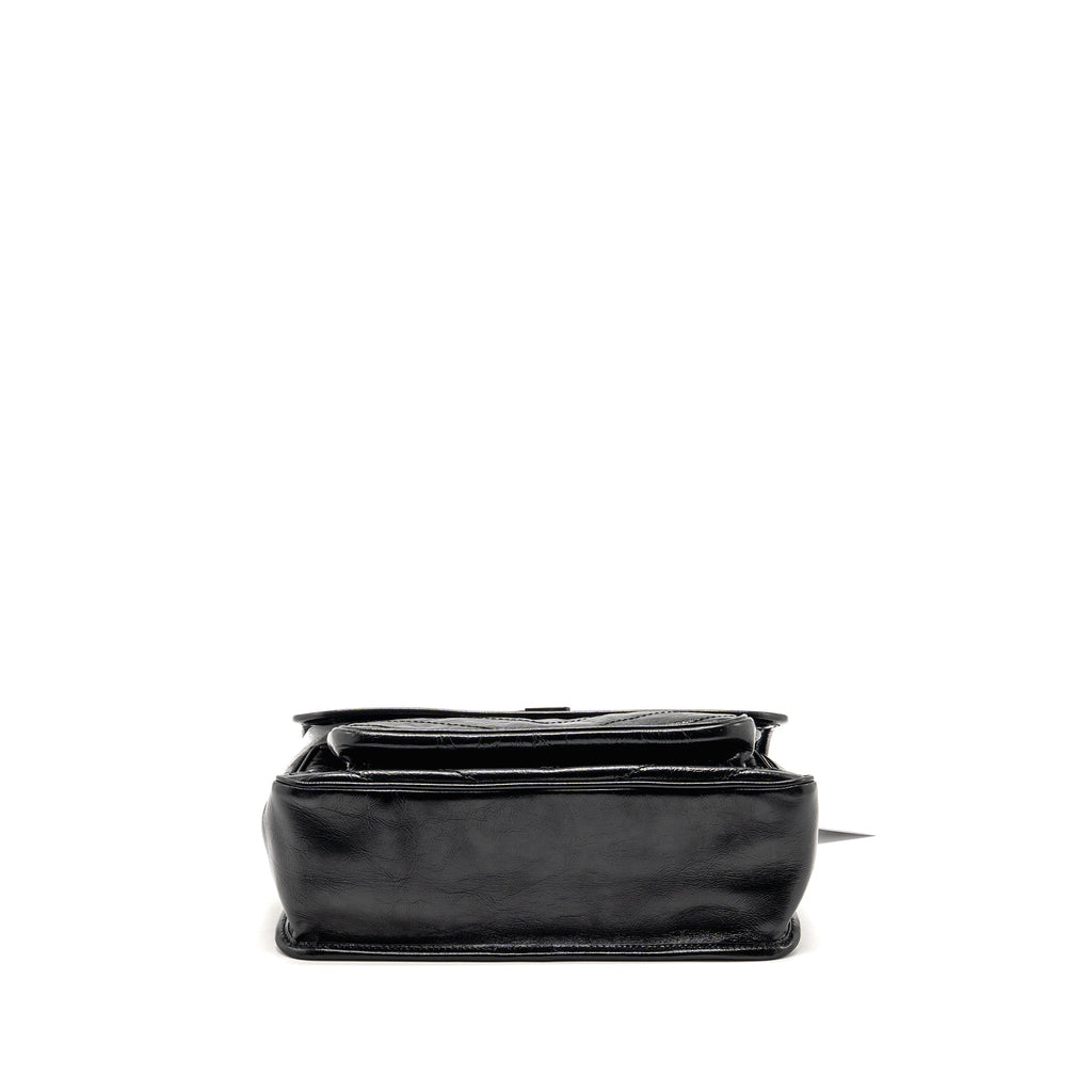 Saint laurent/YSL medium Niki chain bag vintage calfskin so black
