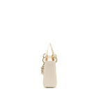 DIOR MINI LADY DIOR LIZARD WHITE LGHW